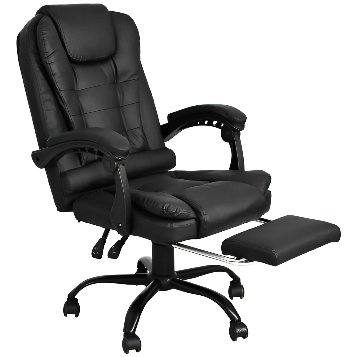 RACK PACK - Silla Oficina Gerencial Ejecutiva Escritorio Giratoria Negra