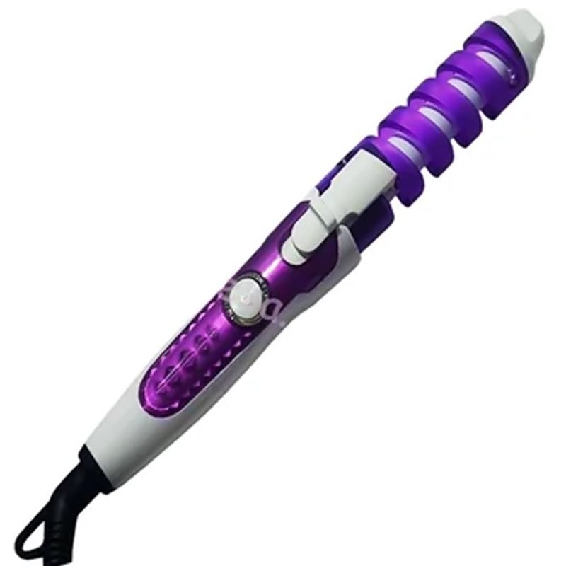 DANKI - Rizador Cabello Nova Ondulador Profesional Morado Pelo Electrico