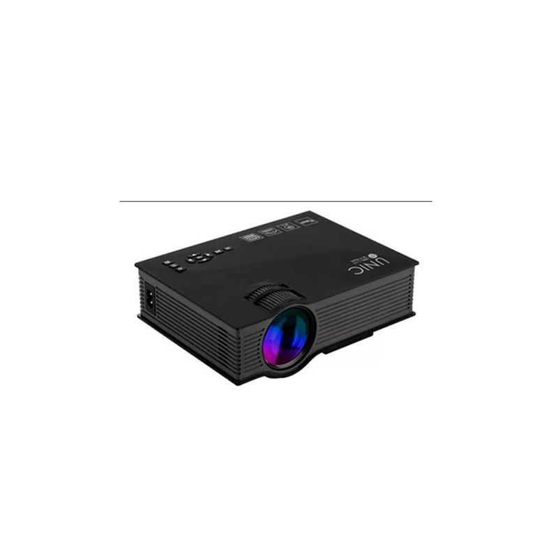 GENERICO - Mini Proyector Led 1200 Lumenes Full Hd Video Beam Usb