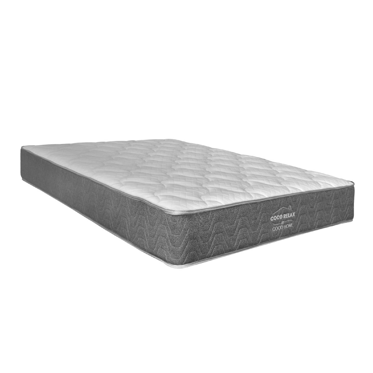 COCO HOME - Colchón King Resortado  Firmeza Media Ortopédico Coco Relax 200*200.