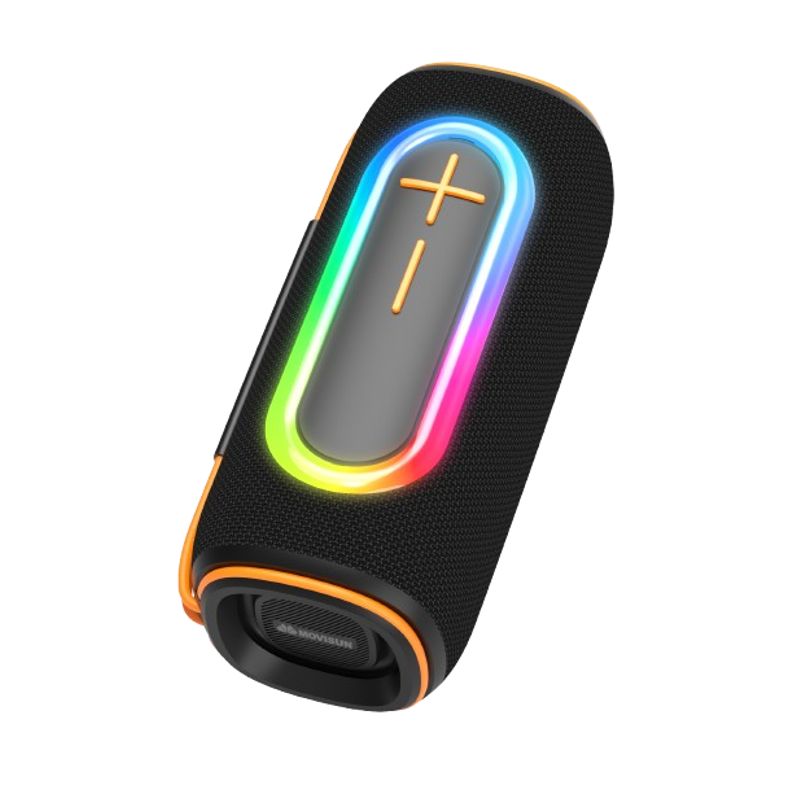 MOVISUN - Parlante Inalámbrico Movisun Zamba 10w + 10w Color negro