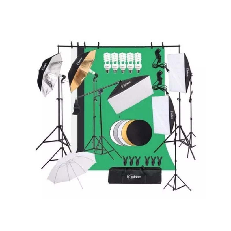 GENERICO - Kit De Iluminación Para Estudio De Fotografía Y Video Kshioe
