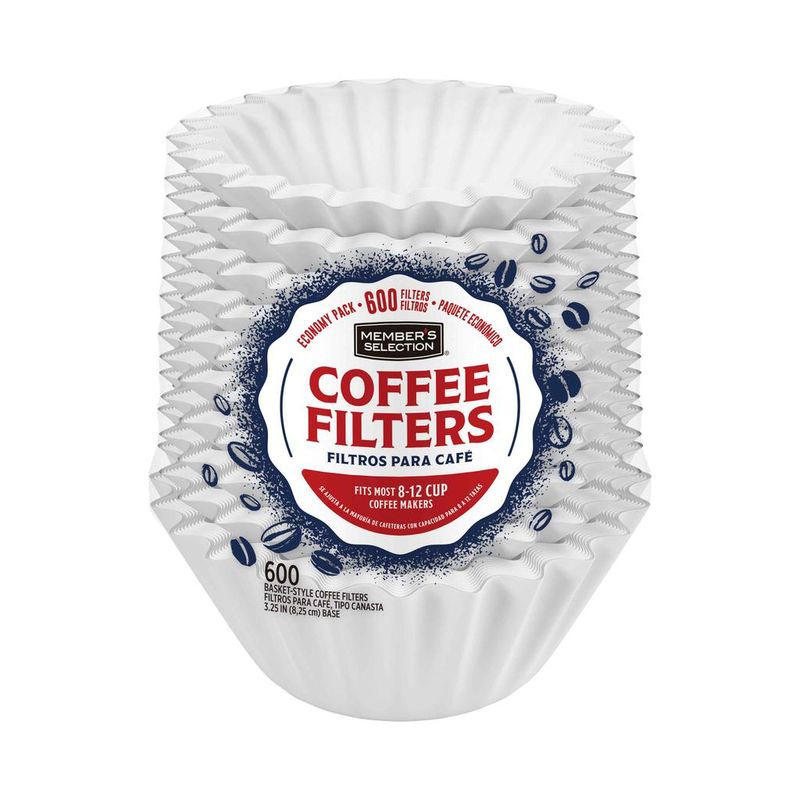 MEMBERS SELECTION - Filtro de Café 600 Unds 8-12 Tazas