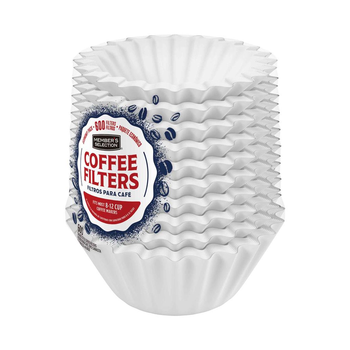 MEMBERS SELECTION - Filtro de Café 600 Unds 8-12 Tazas