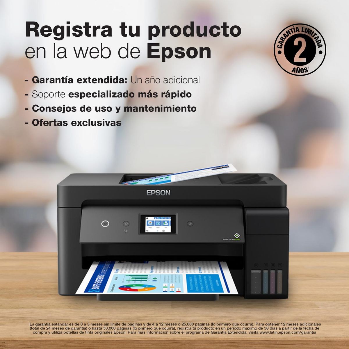 EPSON - Impresora Multifuncional Epson Ecotank a Color L14150