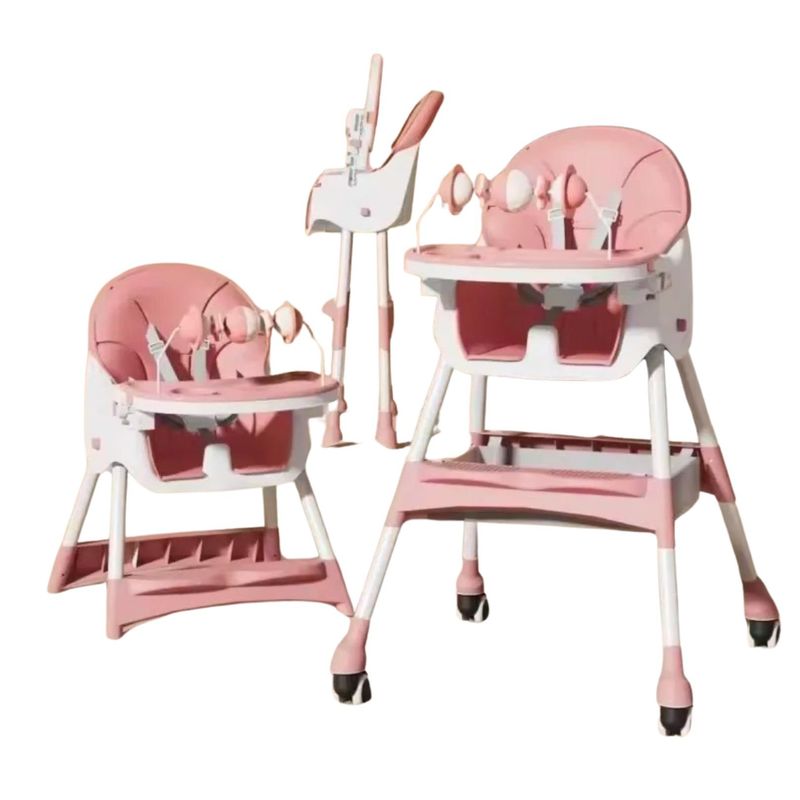GENERICO - Silla Comer Ajustable Comedor Reclinable Plegable Para Bebé