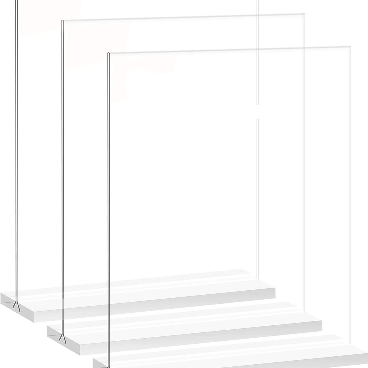 GENERICO - Hablador Acrilico Publicitario Cuarto De Carta 15x10cm T