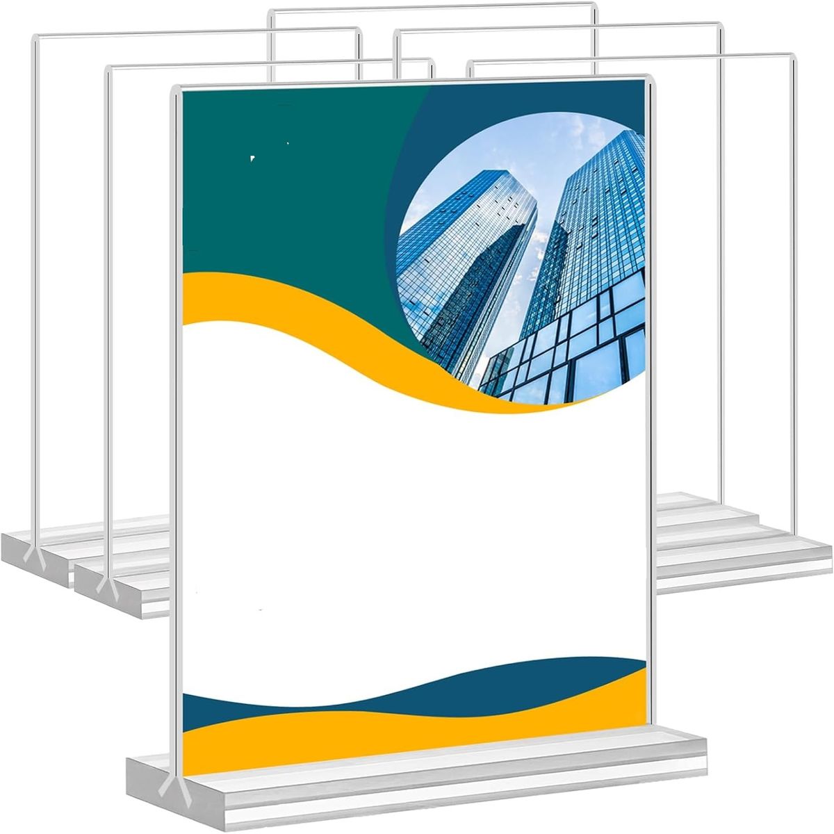 GENERICO - Hablador Acrilico Publicitario Cuarto De Carta 15x10cm T