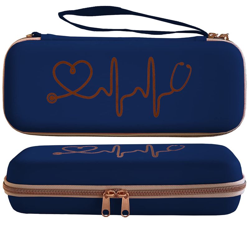 GENERICO - Estuche Azul Para Fonendoscopio Cardiology Estetoscopio