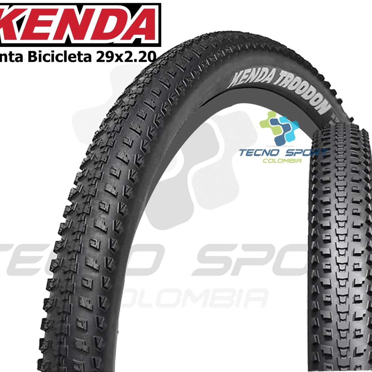 KENDA - Llanta Bicicleta 29 X 2.20 Kenda Mtb Coraza