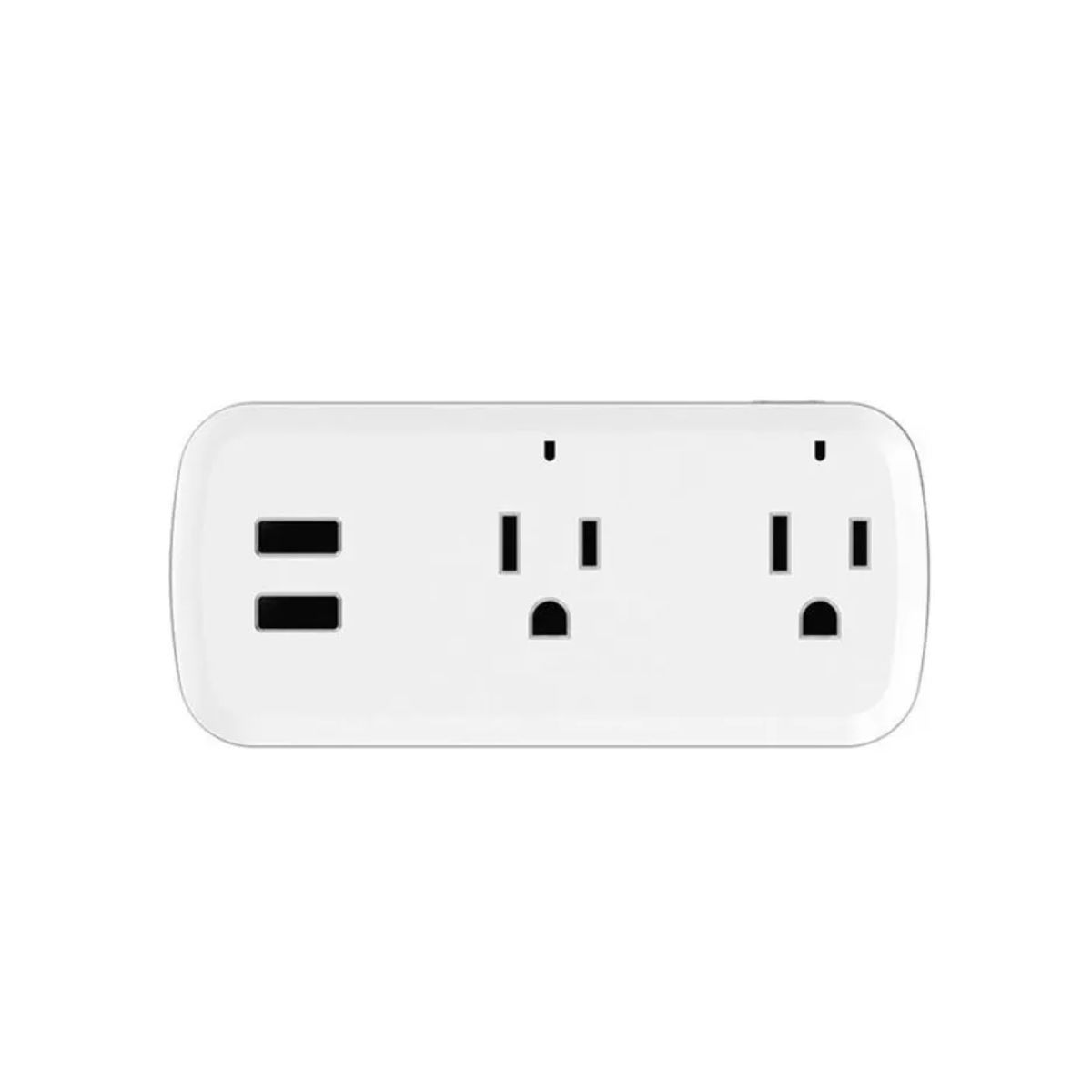 GENERICO - Enchufe Toma Inteligente Wifi Doble Google Nest Mini Y Alexa