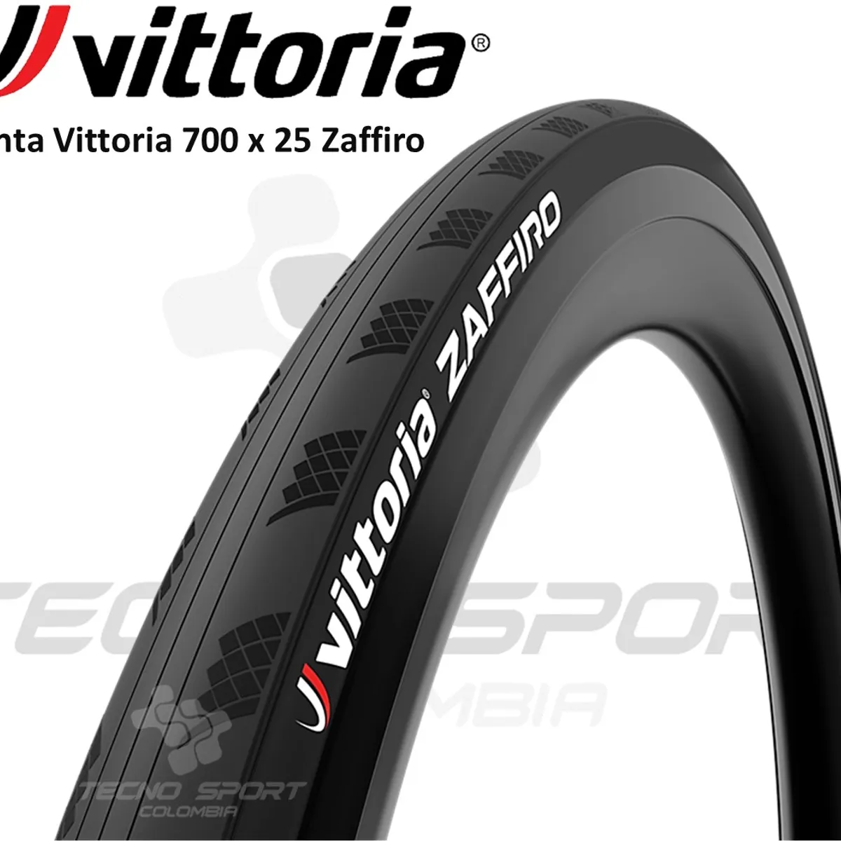 VITTORIA - Llanta Bicicleta 700 X 25 Vittoria Coraza Ruta