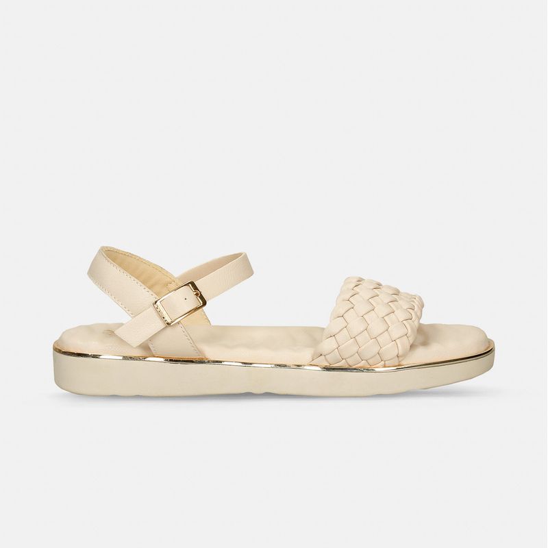 BATA - Sandalias Para Mujer Bata Comfit Off White Jany Megan