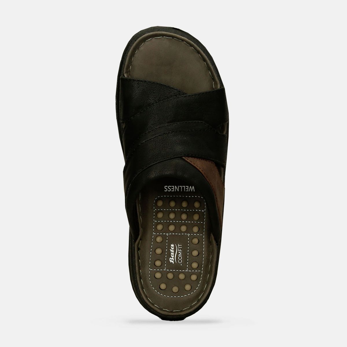 BATA - Sandalia Para Hombre Bata Comfit Negro Marlon Chot Summer