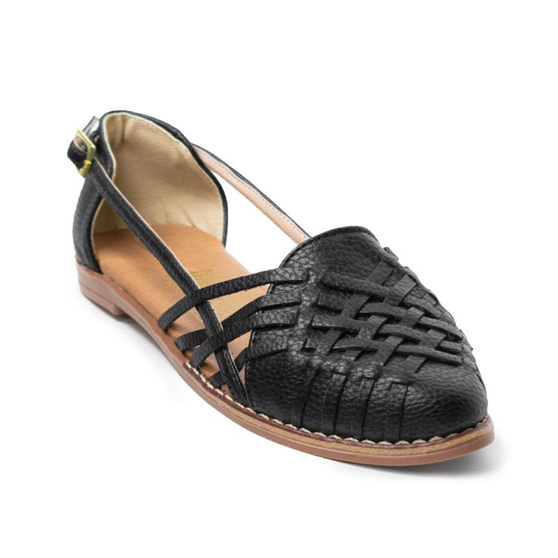 PRICE SHOES - Price Shoes Baletas trenza Mujer 782VICTORIANEGRO