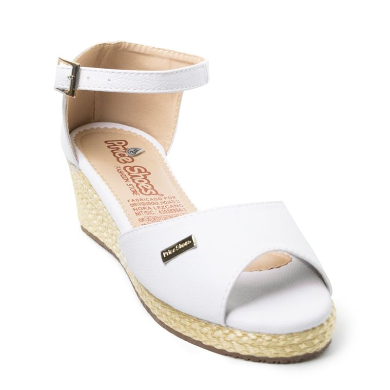 PRICE SHOES - Price Shoes Sandalias Para Mujer 262497BLANCO