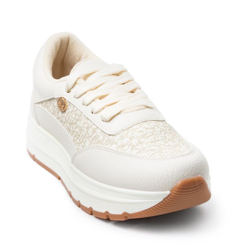 PRICE SHOES - Price Shoes Tenis Casual Moda Mujer 282M493BEIGE
