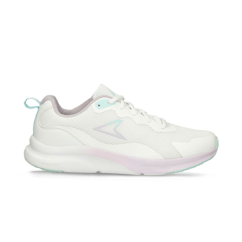 POWER - Tenis Deportivos Para Mujer Power Blanco-Lila Raider Xtra