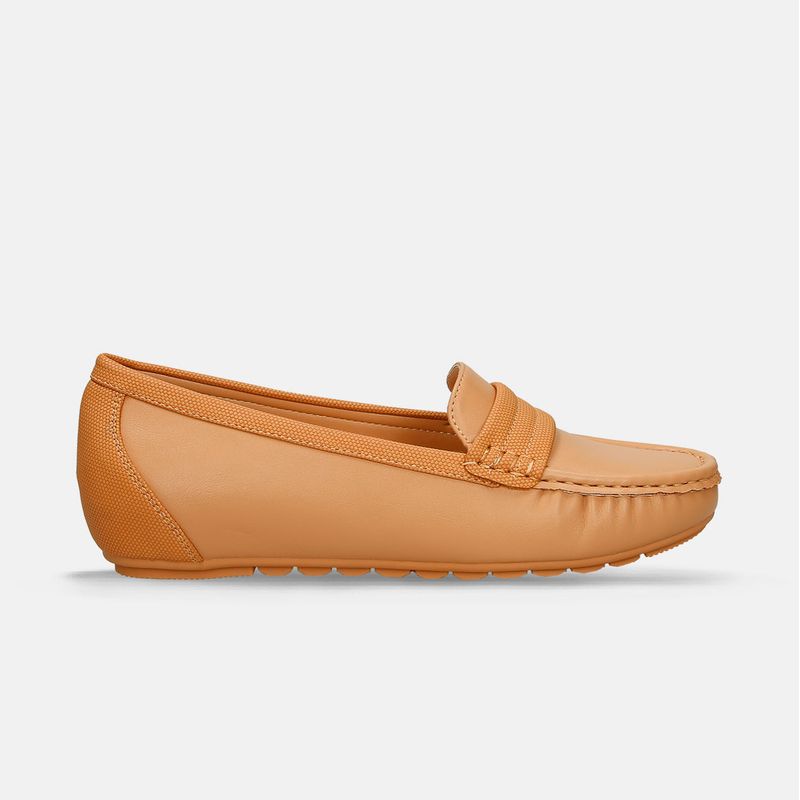 BATA - Mocasines Para Mujer Bata Comfit Camel Jhali