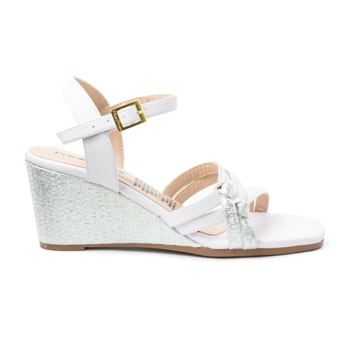 PRICE SHOES - Price Shoes Plataforma moda mujer 962CR118BLANCO