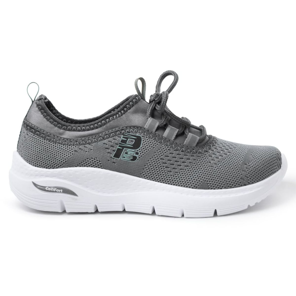 PRICE SHOES - Price Shoes Tenis Casual para dama 502327GRIS