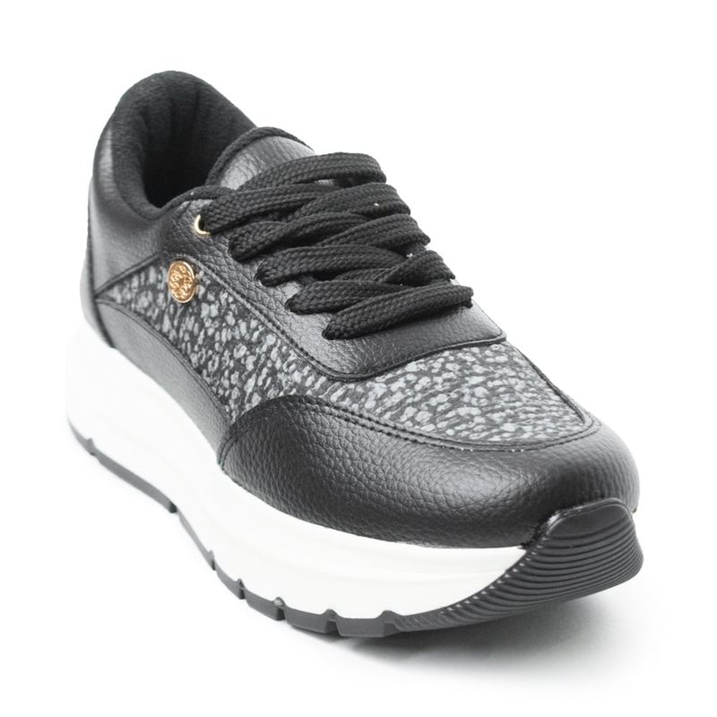PRICE SHOES - Price Shoes Tenis Casual Moda Mujer 282M493NEGRO