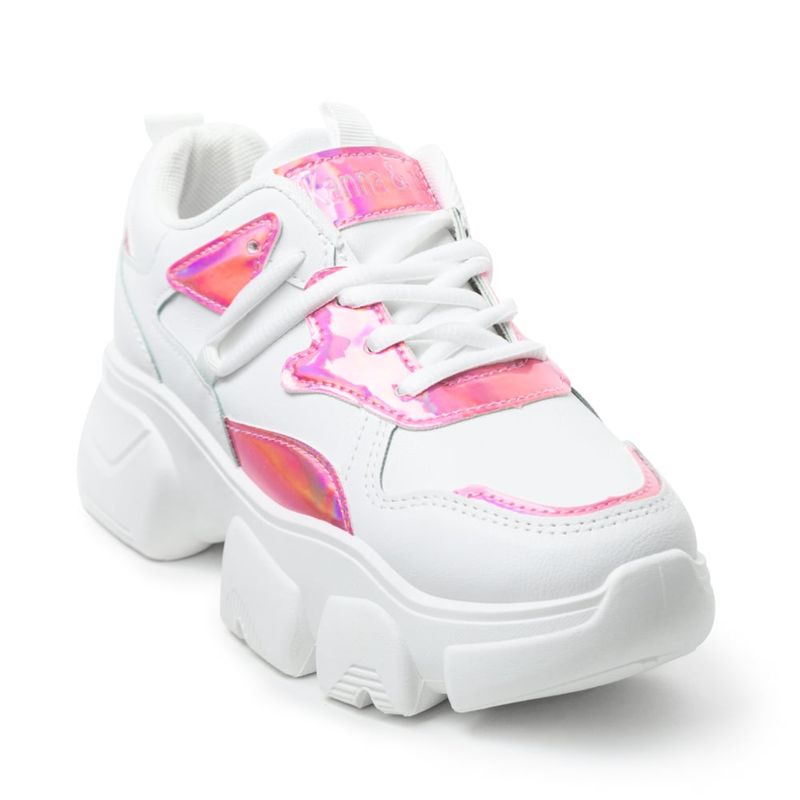 PRICE SHOES - Price Shoes Tenis Moda Mujer 622ZY19LS1024ROSADO