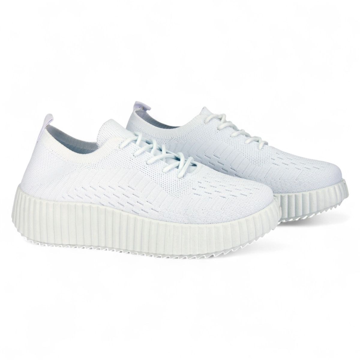 PRICE SHOES - Price Shoes Tenis Deportivos Mujer 622YJ24-103BLANCO
