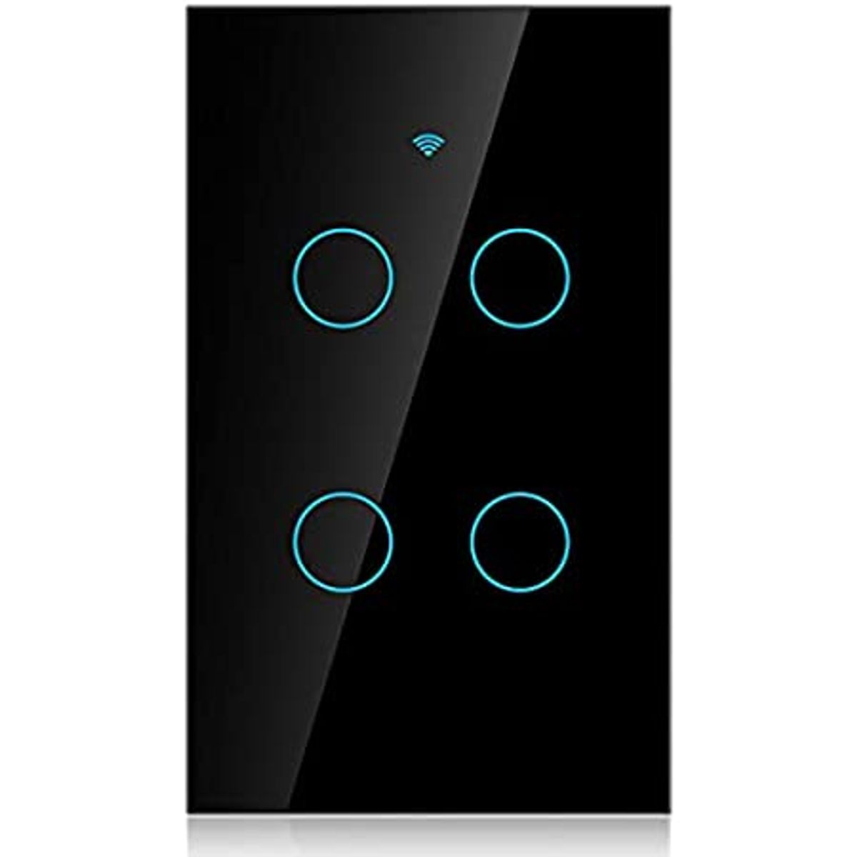 GENERICO - Switch Interruptor Wifi Sin Neutro 4 Vias Alexa , Google