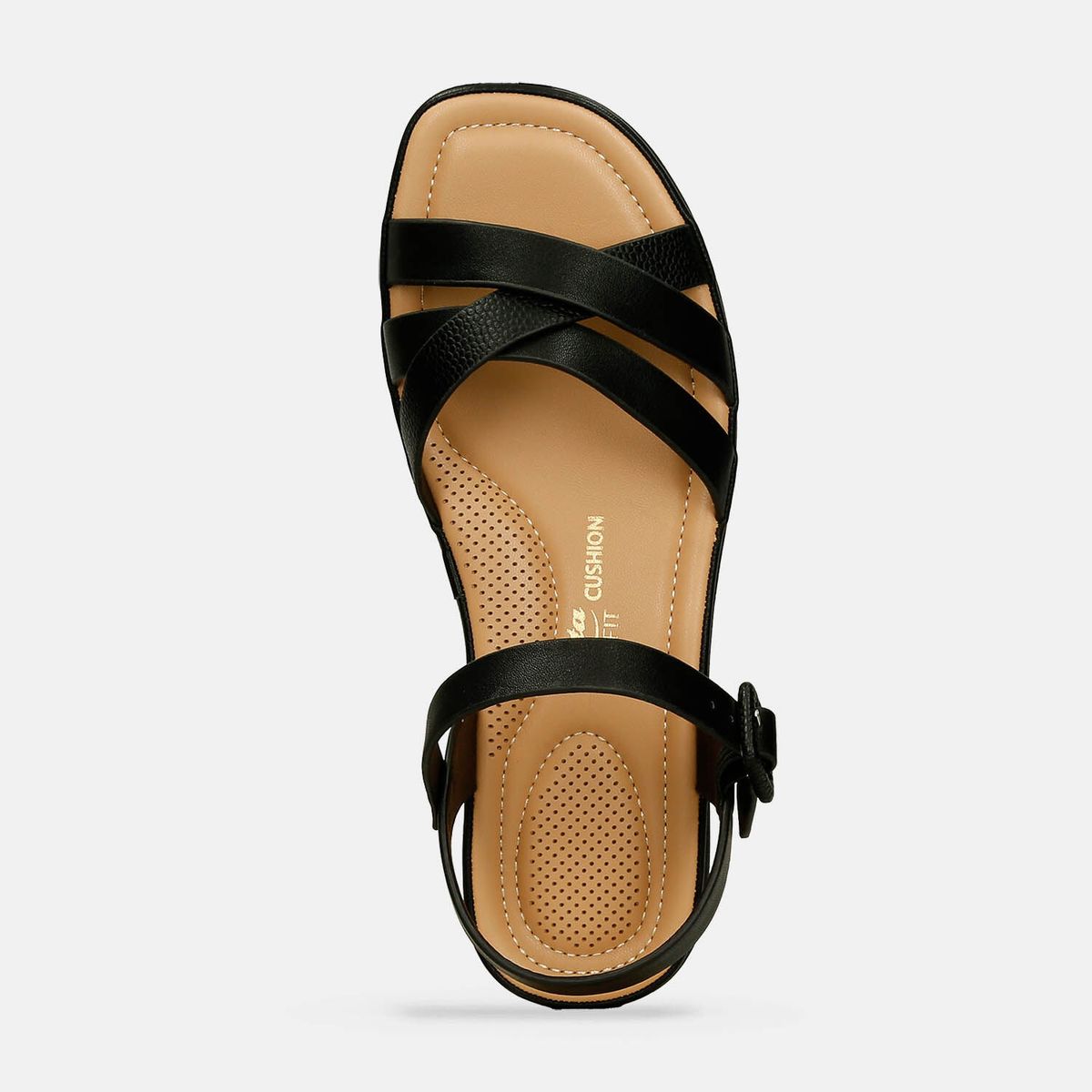BATA - Sandalia Para Mujer Bata Comfit Negro Jilmar Summer