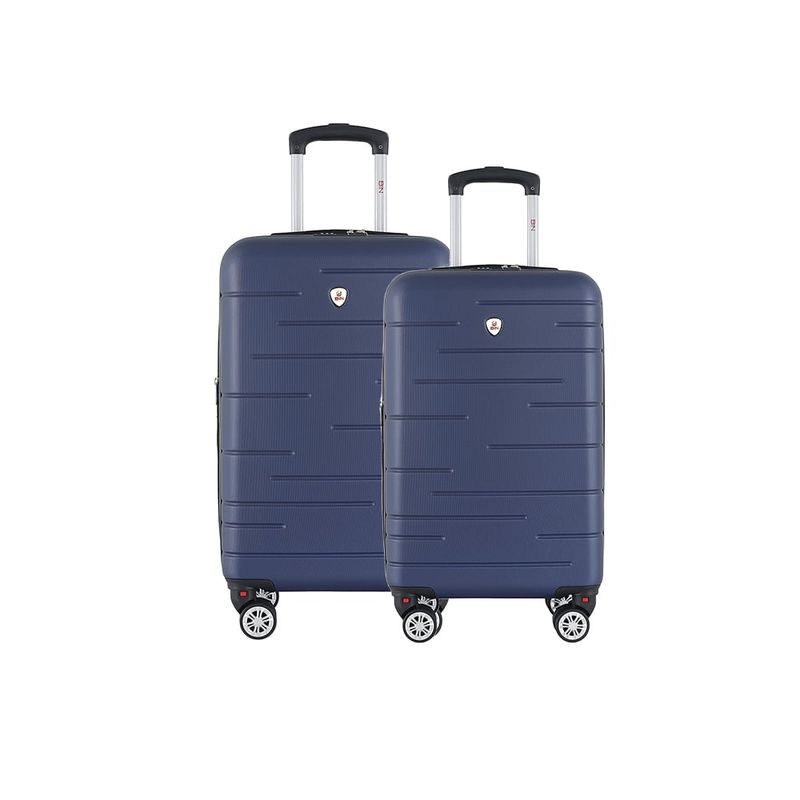 BIN COLOMBIA - Juego Set Maletas X2 20,28 Pulg Bin M012 Azul