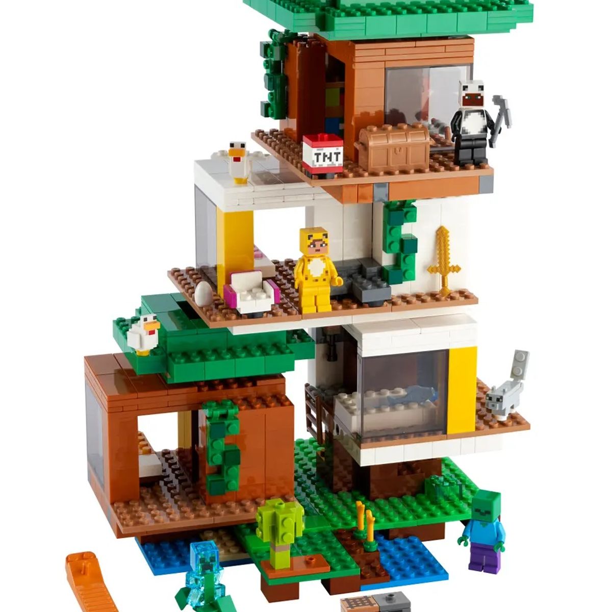 LEGO - Lego Minecraft 21174 La Casa Del Árbol Moderna