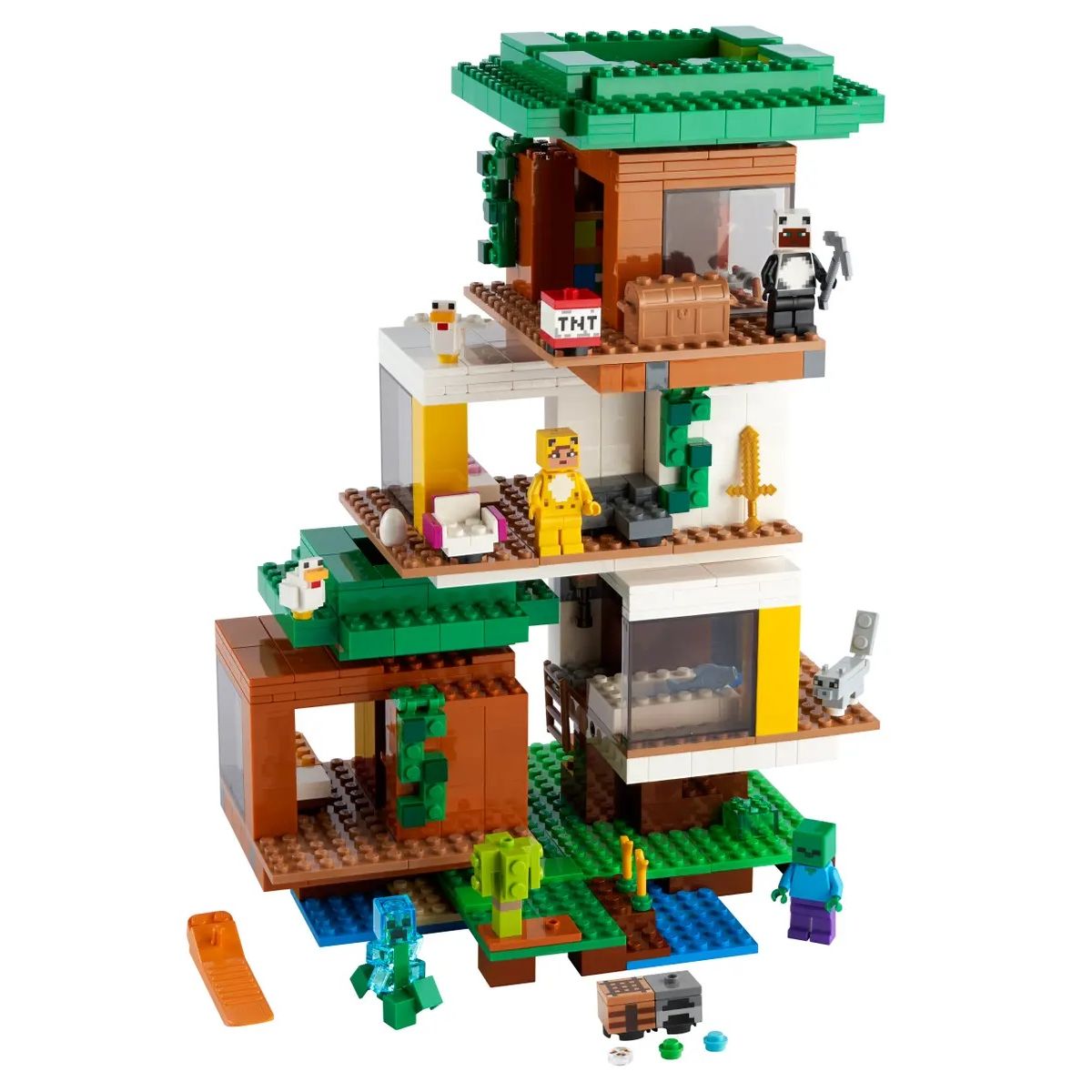 LEGO - Lego Minecraft 21174 La Casa Del Árbol Moderna