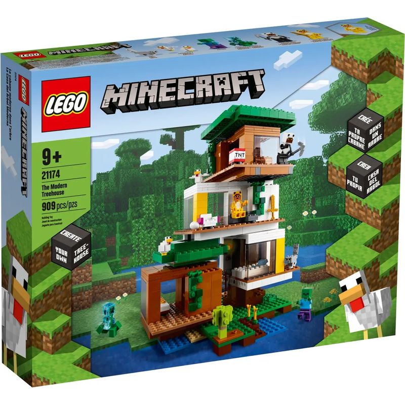 LEGO - Lego Minecraft 21174 La Casa Del Árbol Moderna