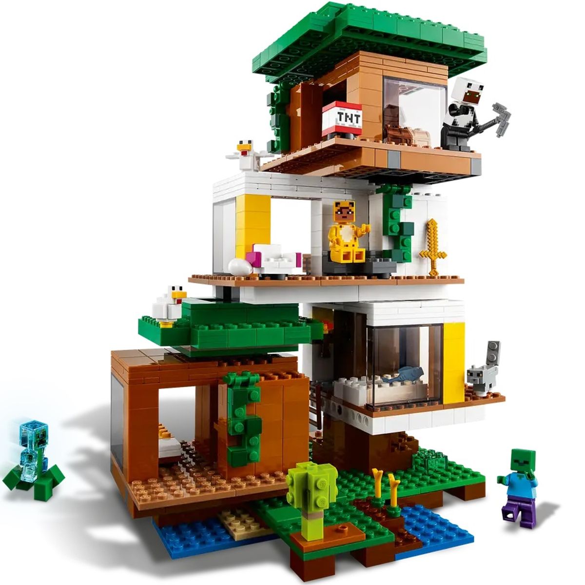 LEGO - Lego Minecraft 21174 La Casa Del Árbol Moderna