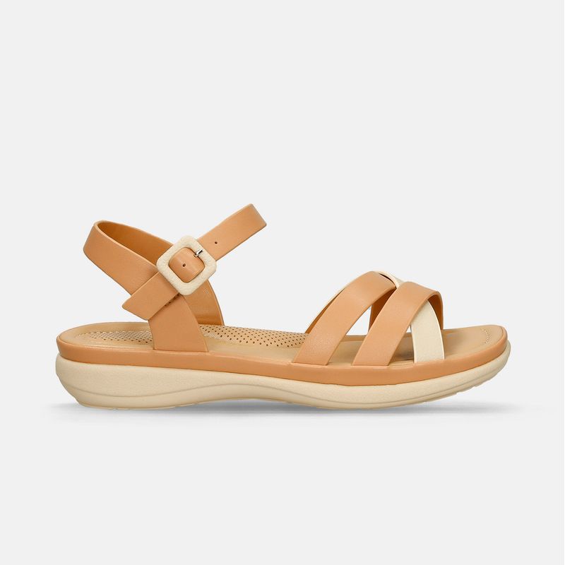 BATA - Sandalias Para Mujer Bata Comfit Camel Jilmar