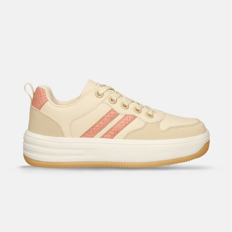 NORTH STAR - Tenis Para Mujer North Star Beige Jacinta Gina