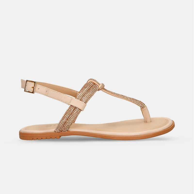 BATA - Sandalias Para Mujer Bata Camel Jemenina