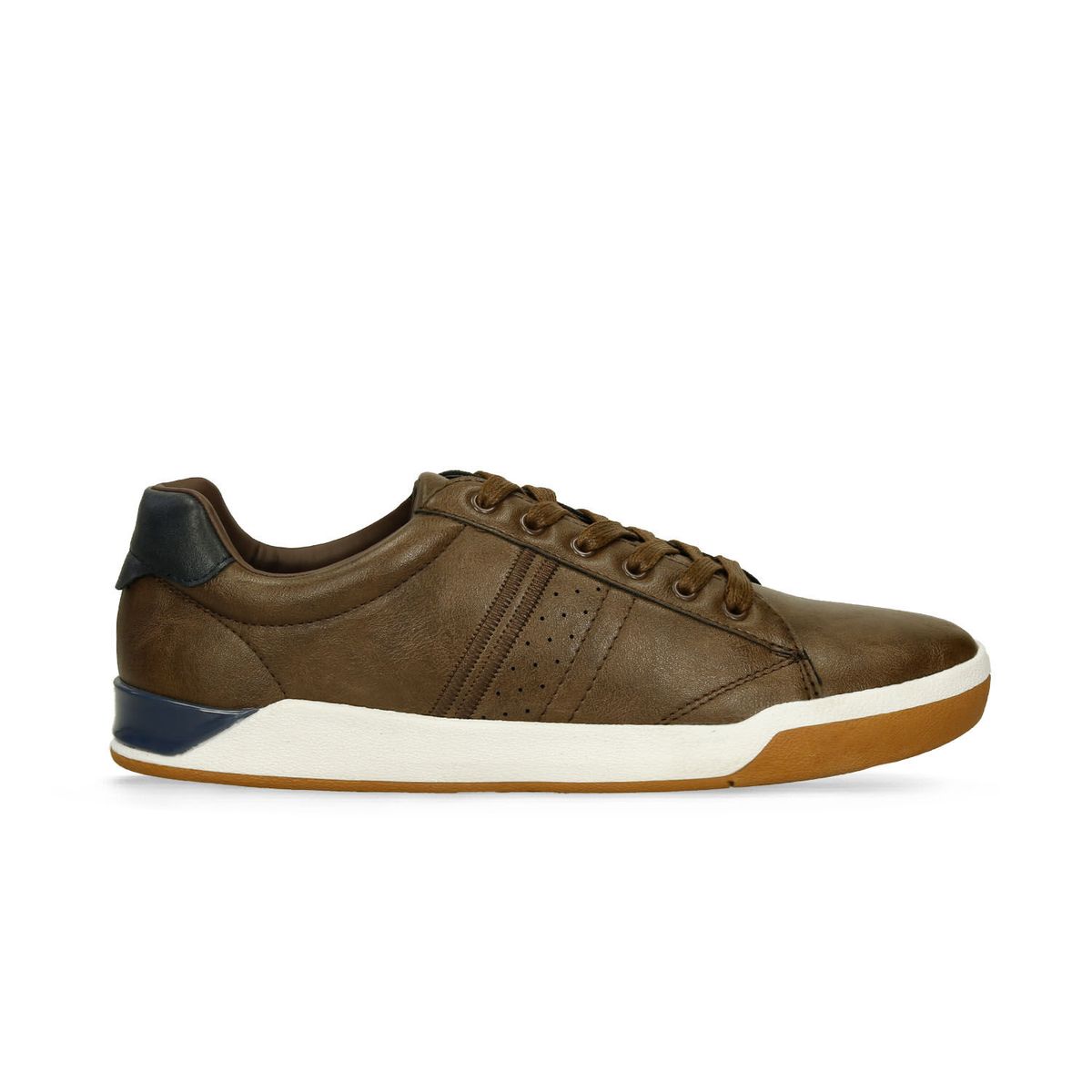BATA - Tenis Casuales Para Hombre Bata Café Oscuro Murphy Colby Casual