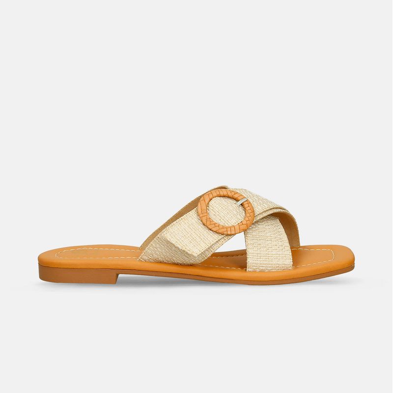BATA - Sandalias Para Mujer Bata Beige Julietica