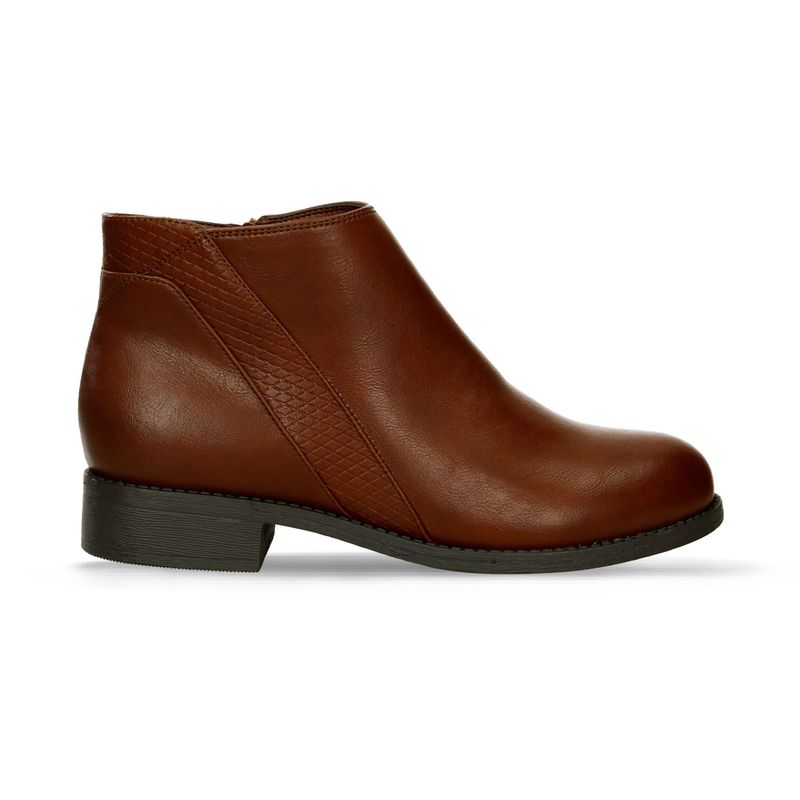 BATA - Botines Para Mujer Bata Camel Janelvolumen