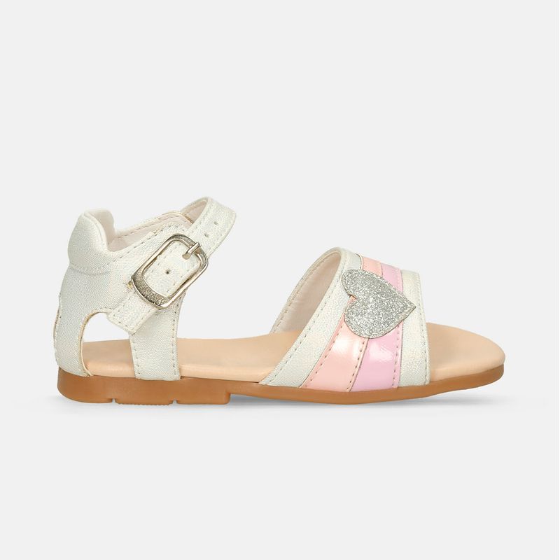 BUBBLE GUMMERS - Sandalias Bebé Para Niña Bubblegummers Blanco Solange