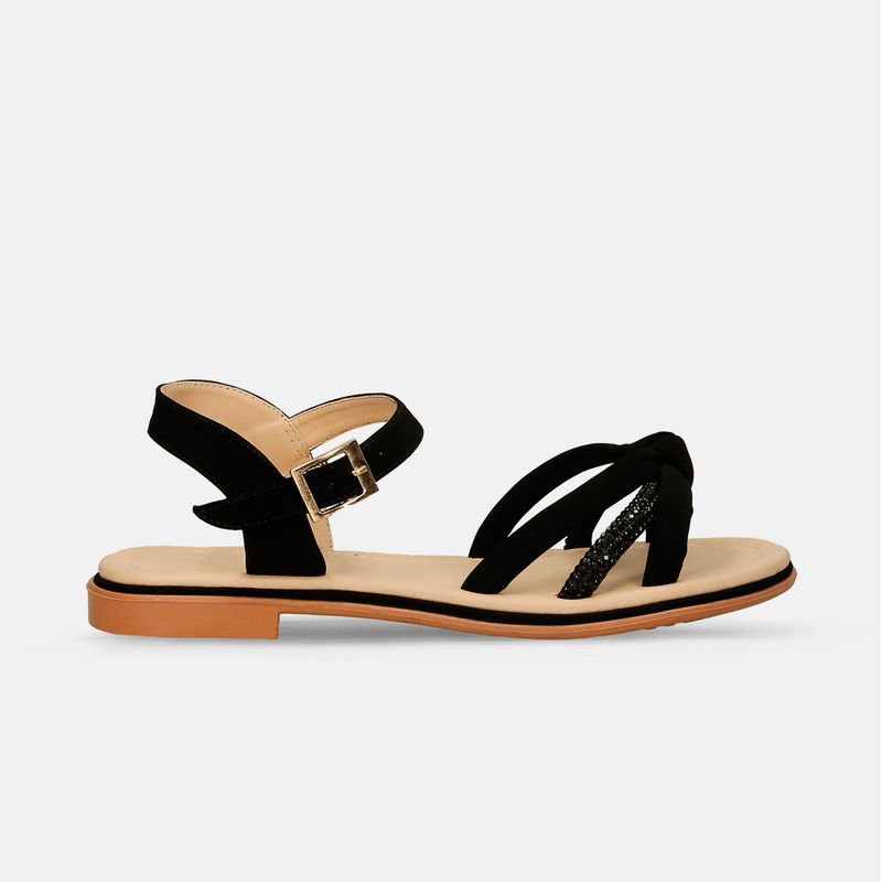 BATA - Sandalias Para Mujer Bata Negro Jisa