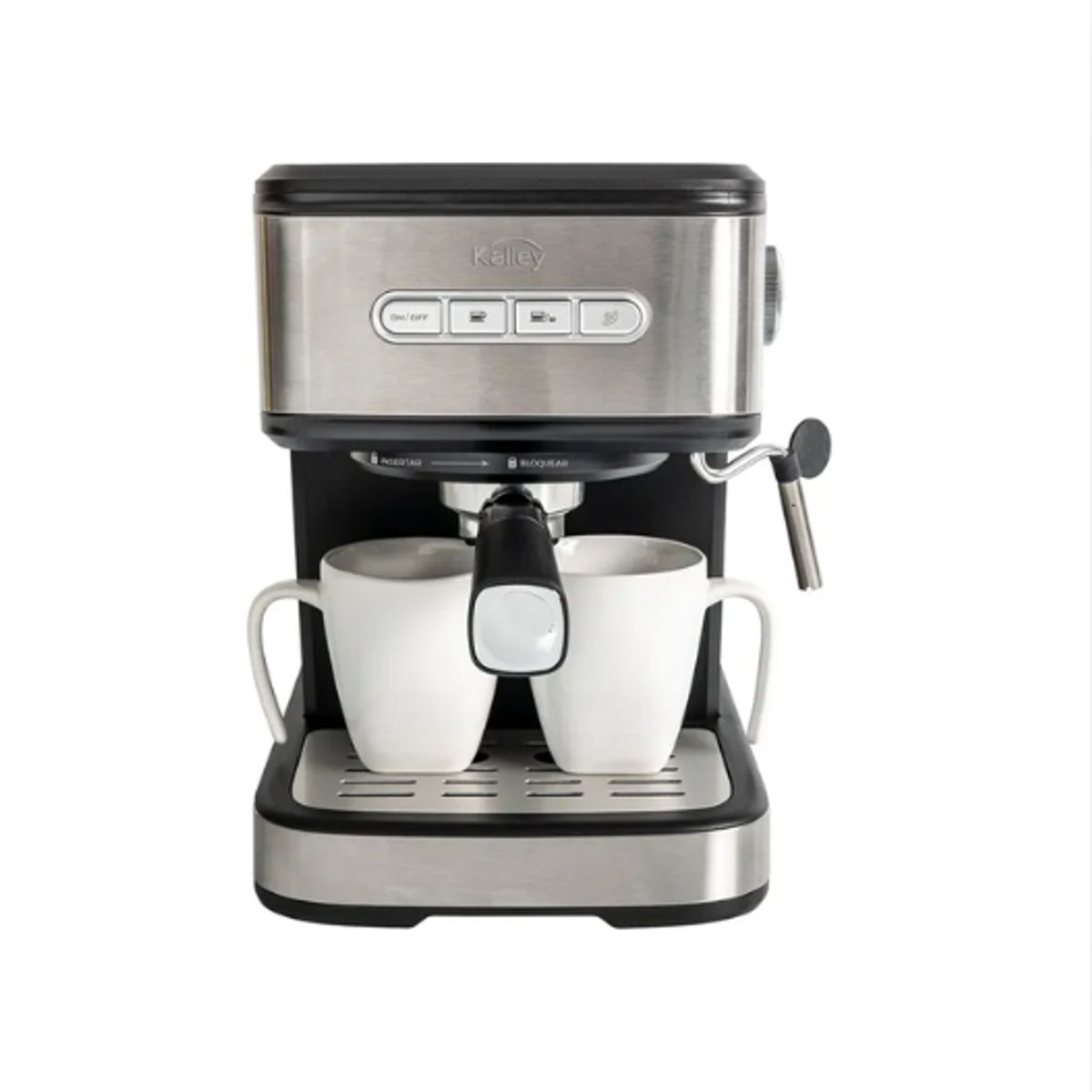 KALLEY - Cafetera Expreso Kalley K-EX Negra