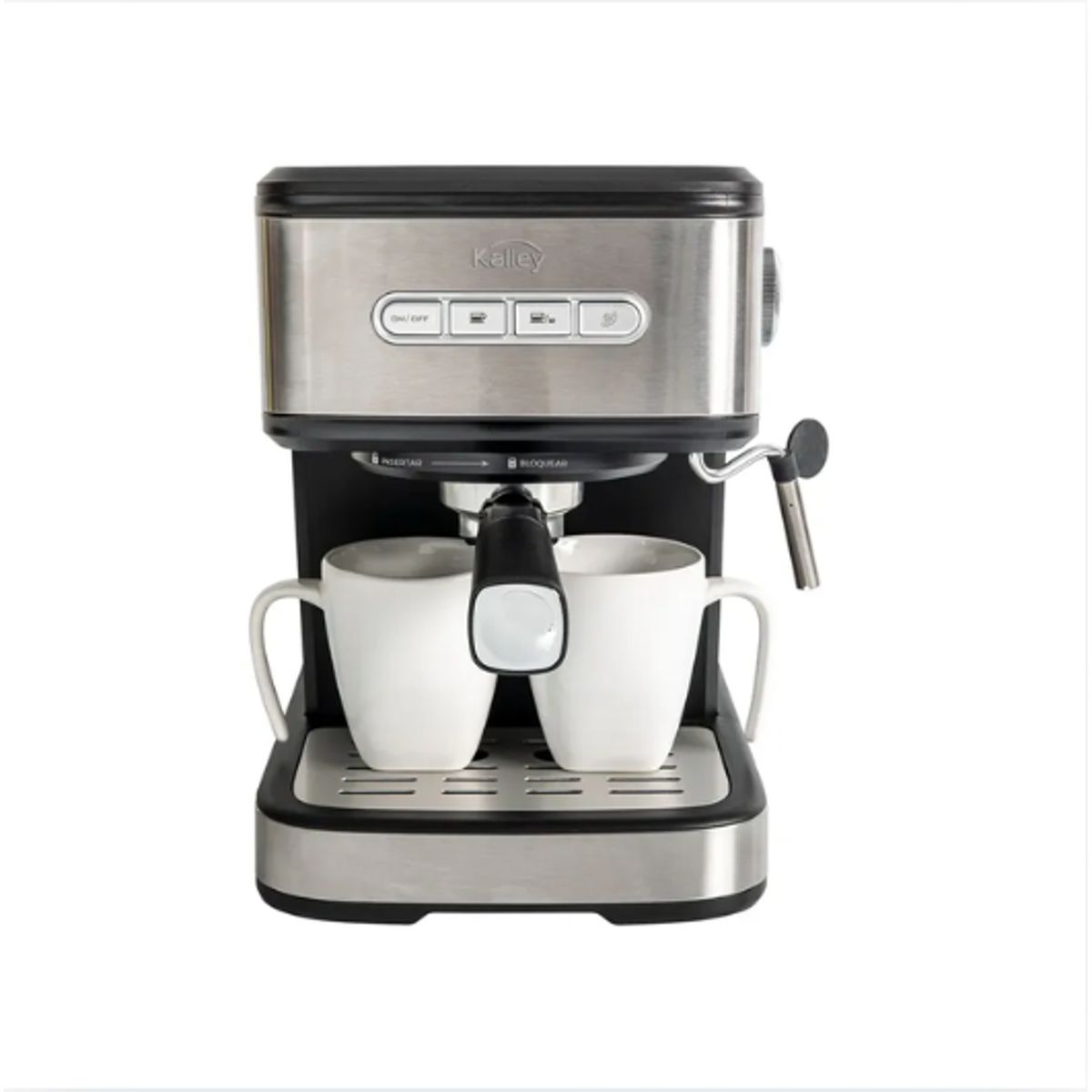 KALLEY - Cafetera Expreso Kalley K-EX Negra
