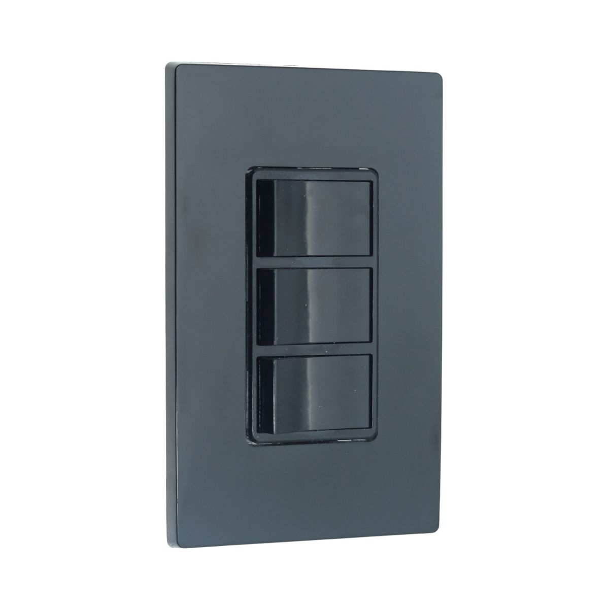 LEVITON - Interruptor Triple Negro Leviton Decora 1755-2E