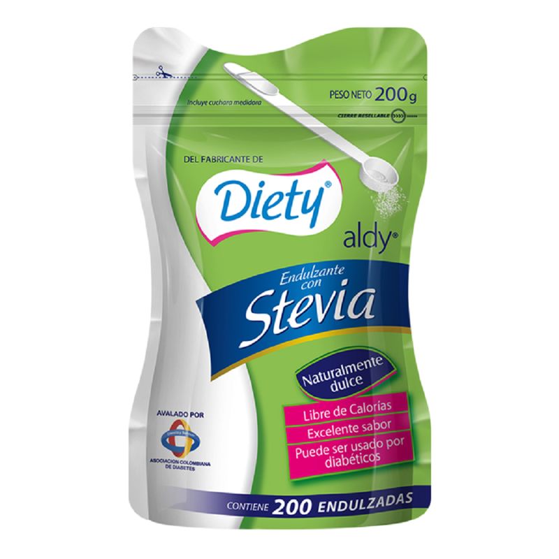 GENERICO - Endulzante Diety Stevia X200g