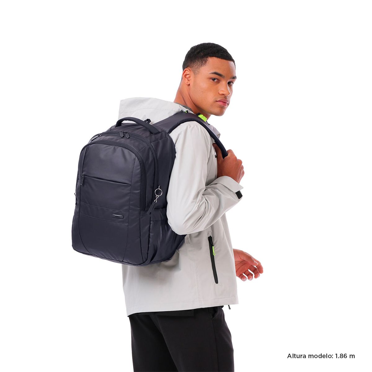 TOTTO - Morral Ejecutivo Porta PC 16" Wivetto 2.0 Negro Hombre