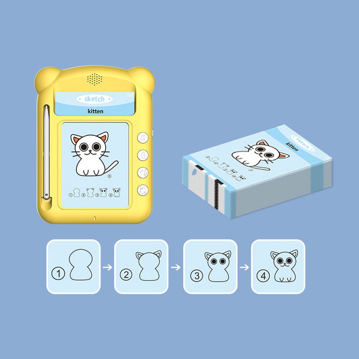 SHEN HUANG - Tableta de escritura creativo para niños