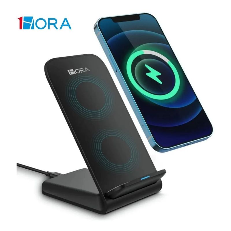 1HORA - Soporte Para Celular Con Carga Inalambrica 15W De 1HORA